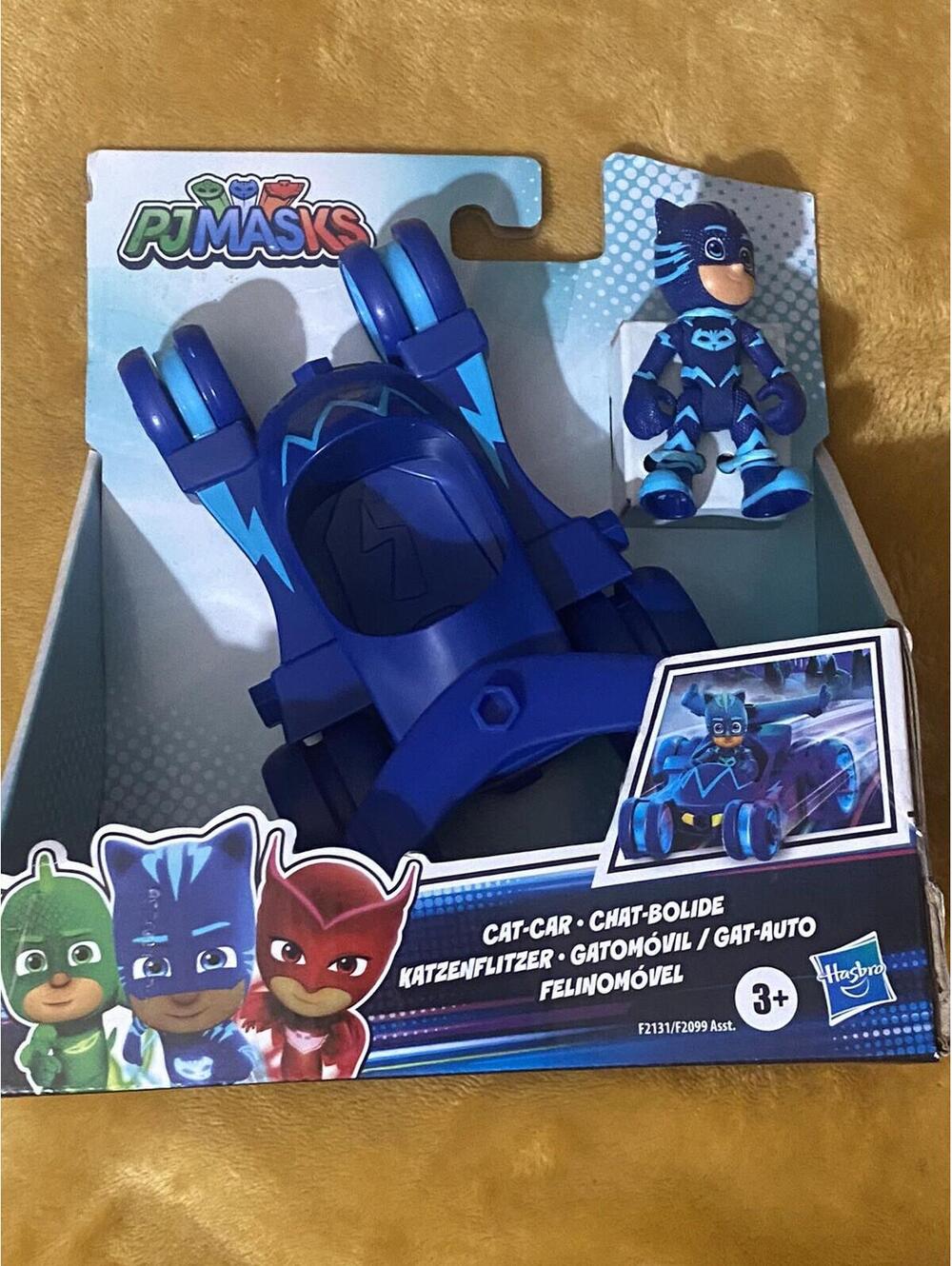 PJ Masks Cat-Car Preschool Toy, Hero Vehicle with Catboy